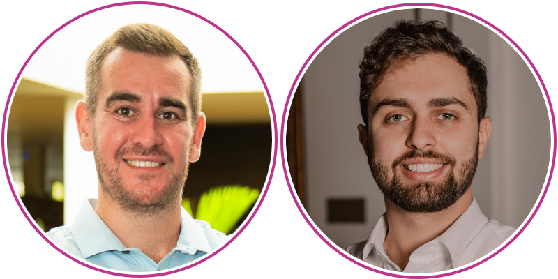 Jaco Janse van Rensburg and Kobus Southon