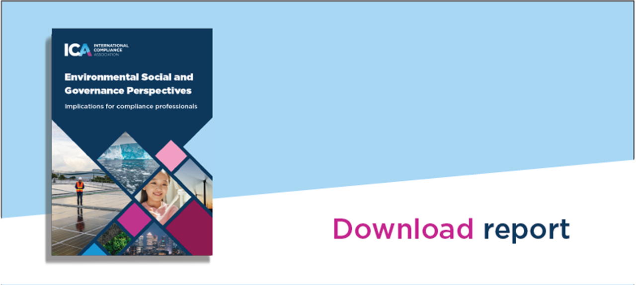 Image related to ESG perspectives: Implications for compliance professionals