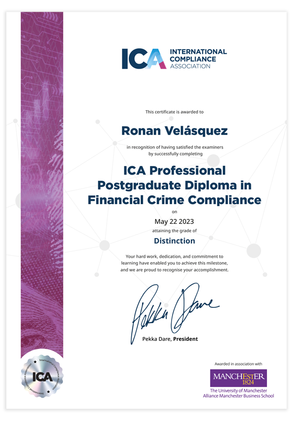 ICA Professional Postgraduate