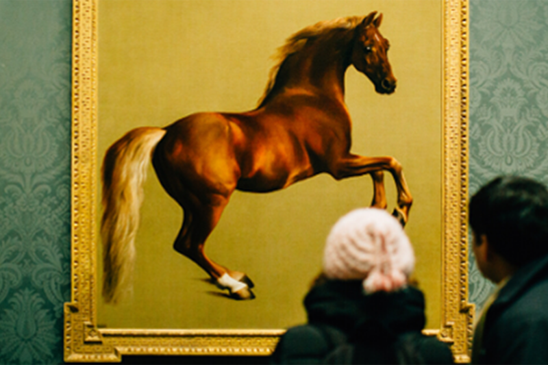 Painting of a horse