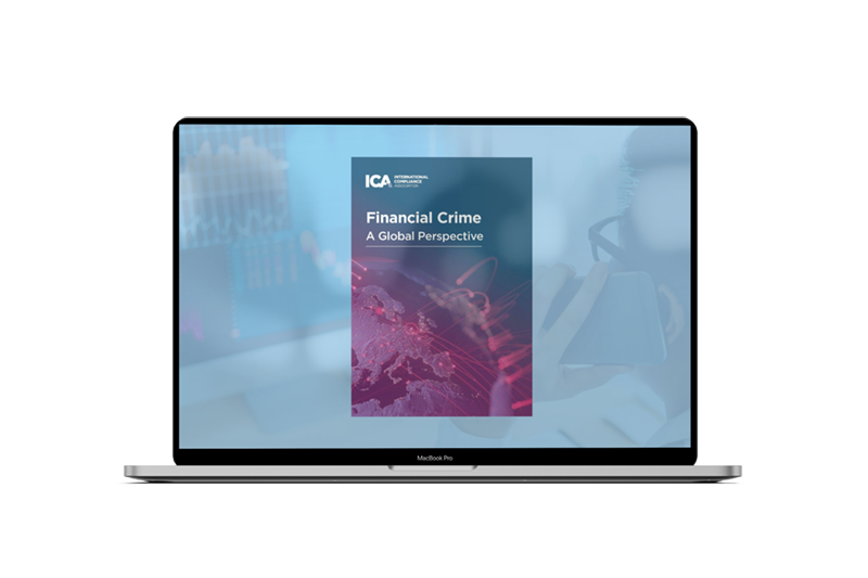 Laptop image of e-book Financial crime: a global perspective